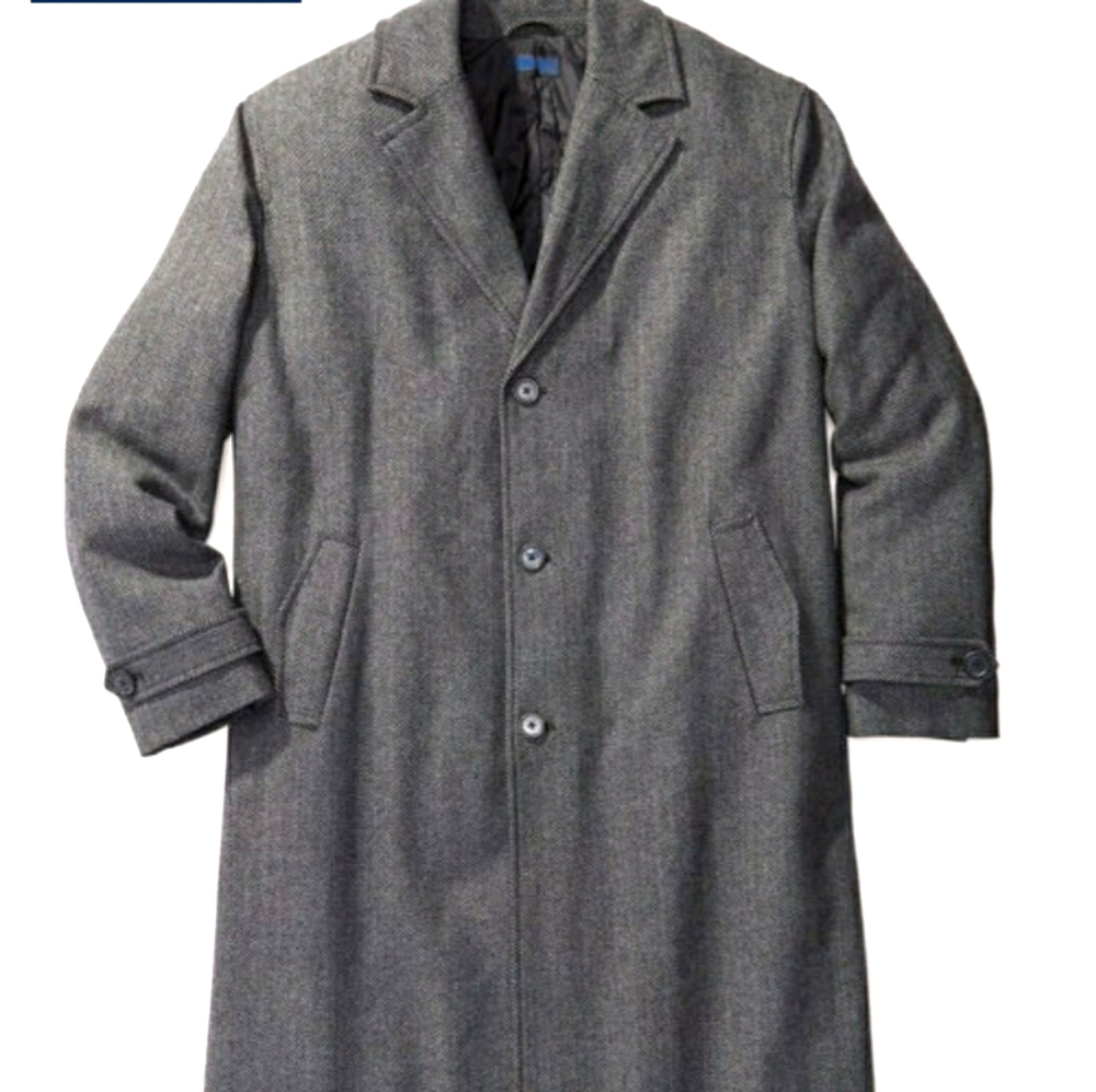 KingSize Overcoat Gray 2XL NWOT